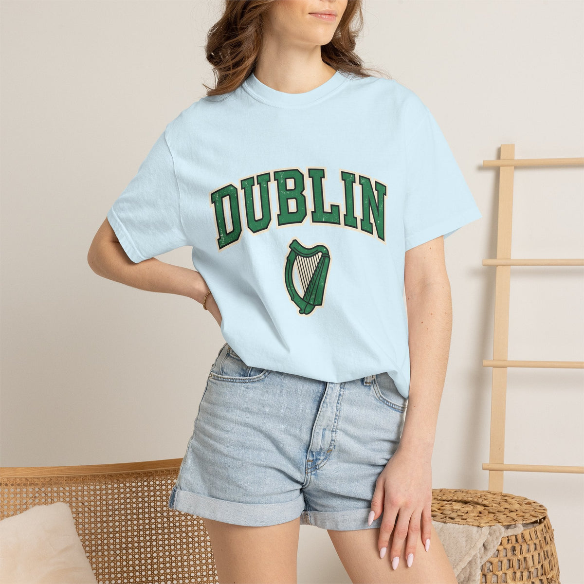 Gaelic Harp Shirt St. Patrick's Day Emerald Isle Unisex product image 9