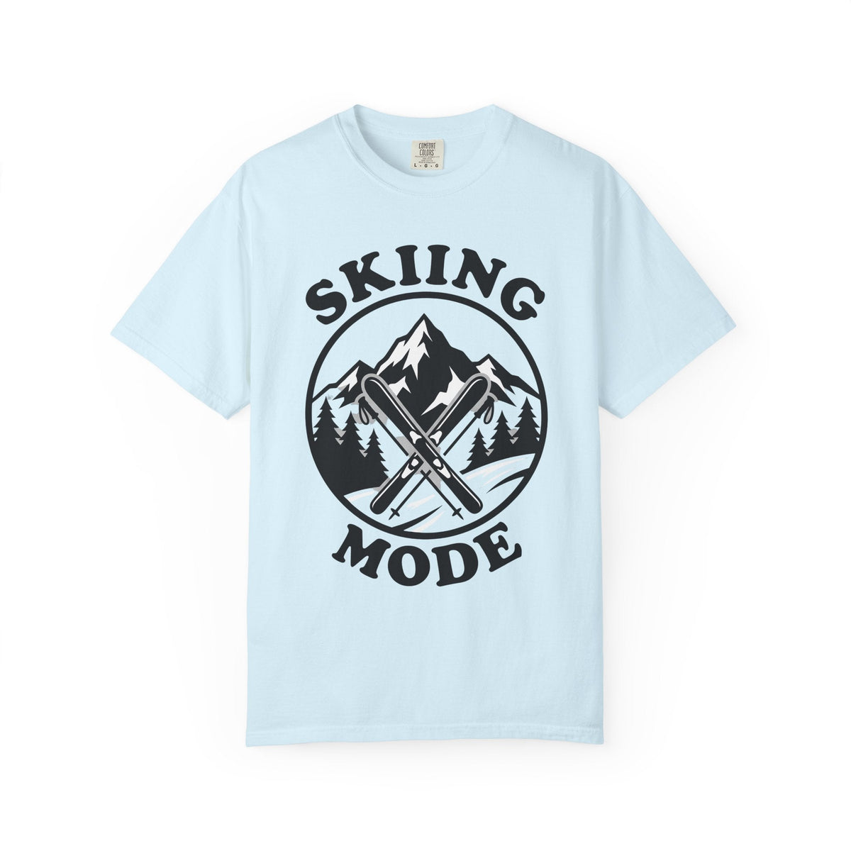 Crossed Skis Shirt Skiing Adventure Unisex Gift Bold product image 2