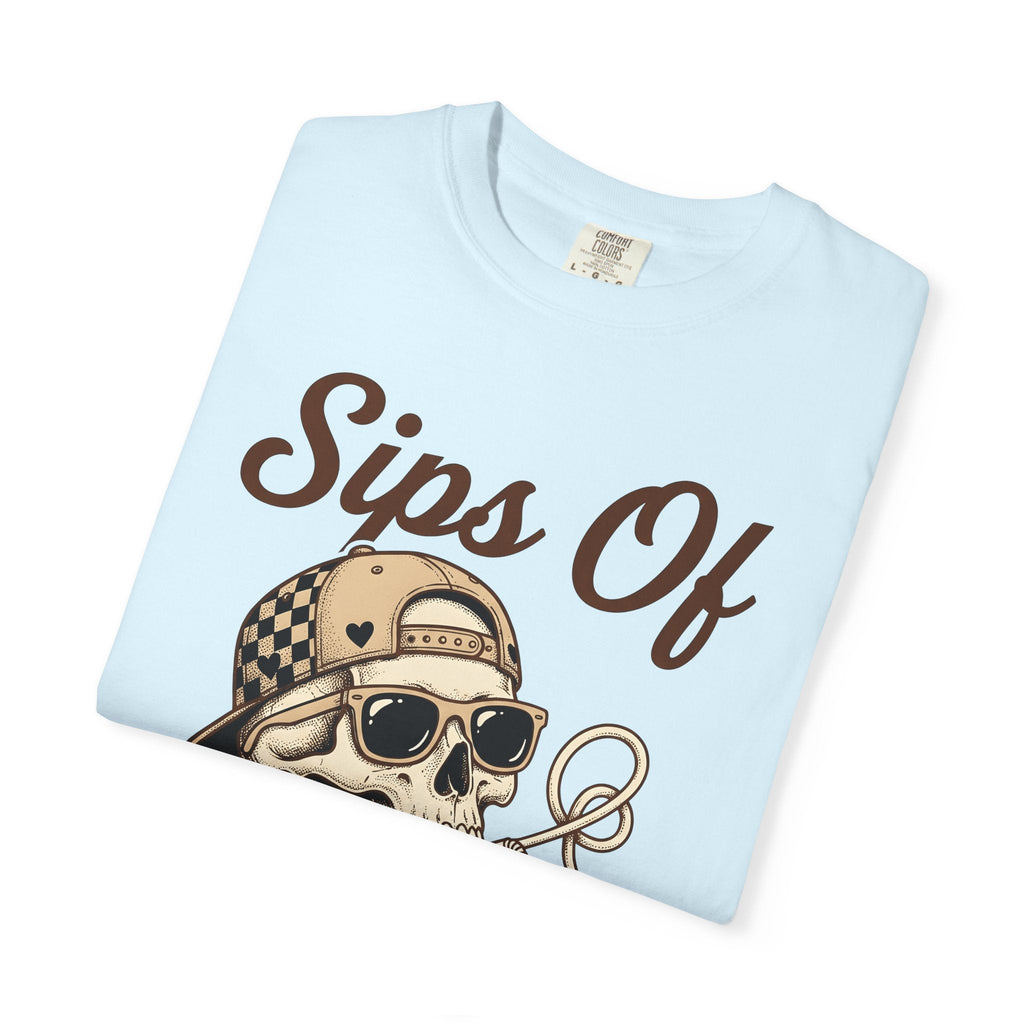 Skull Beverage Shirt Valentine Dark Gift Women Ink Tee product image 9