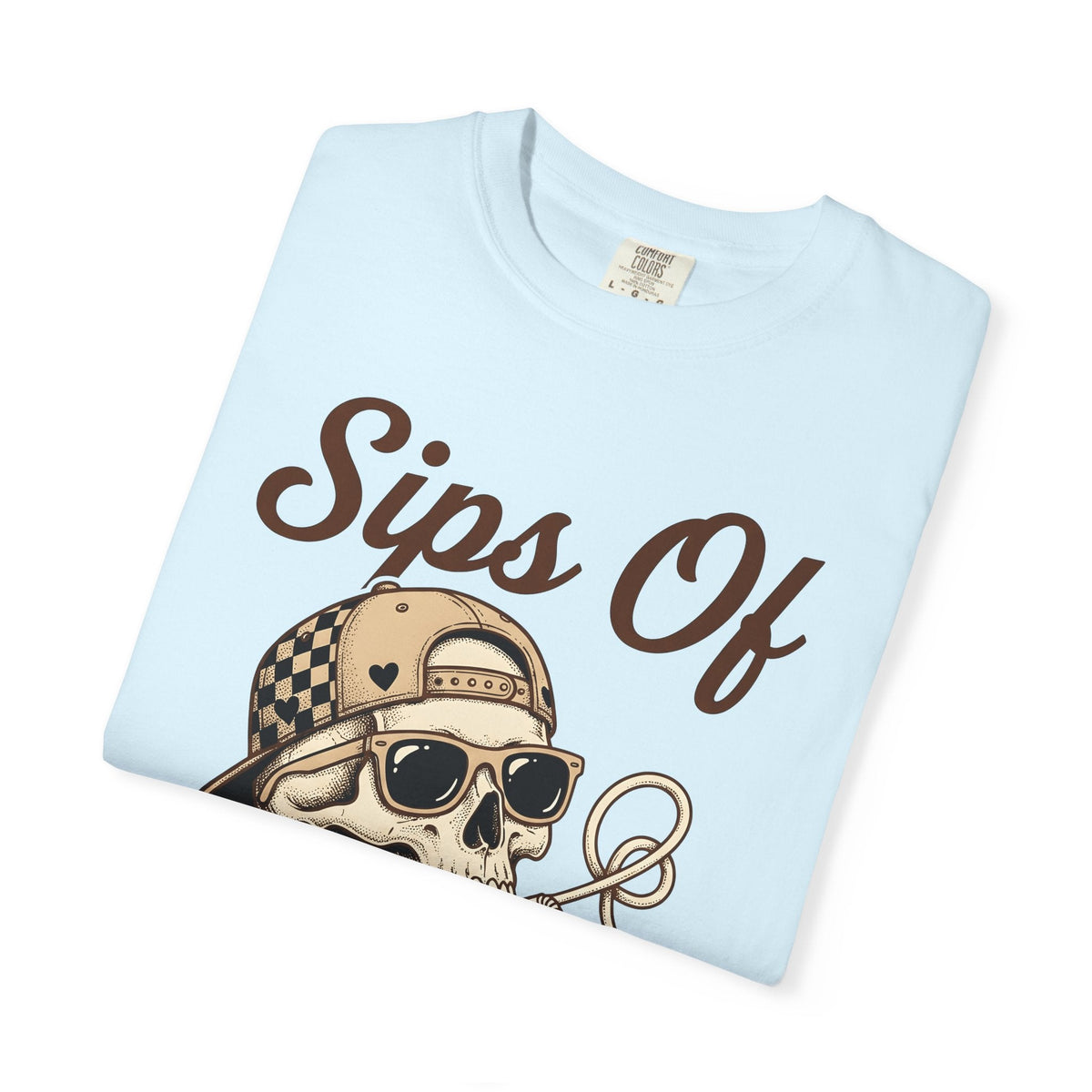 Skull Beverage Shirt Valentine Dark Gift Women Ink Tee product image 9