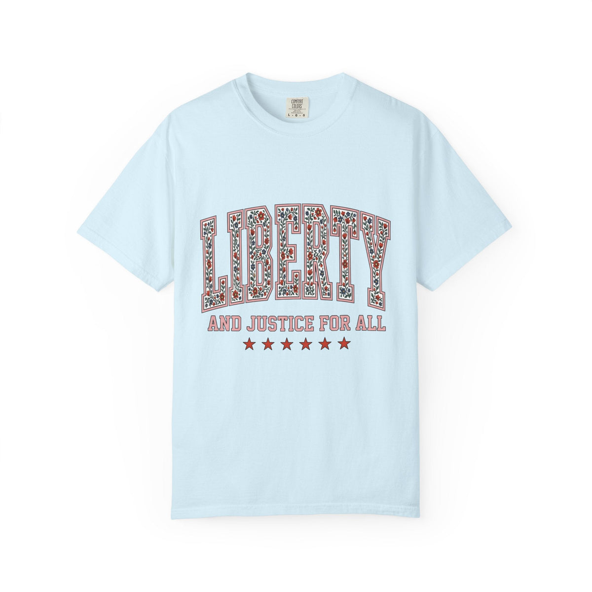 Flower Varsity Letters Shirt America Flag Unisex Gift Retro product image 2