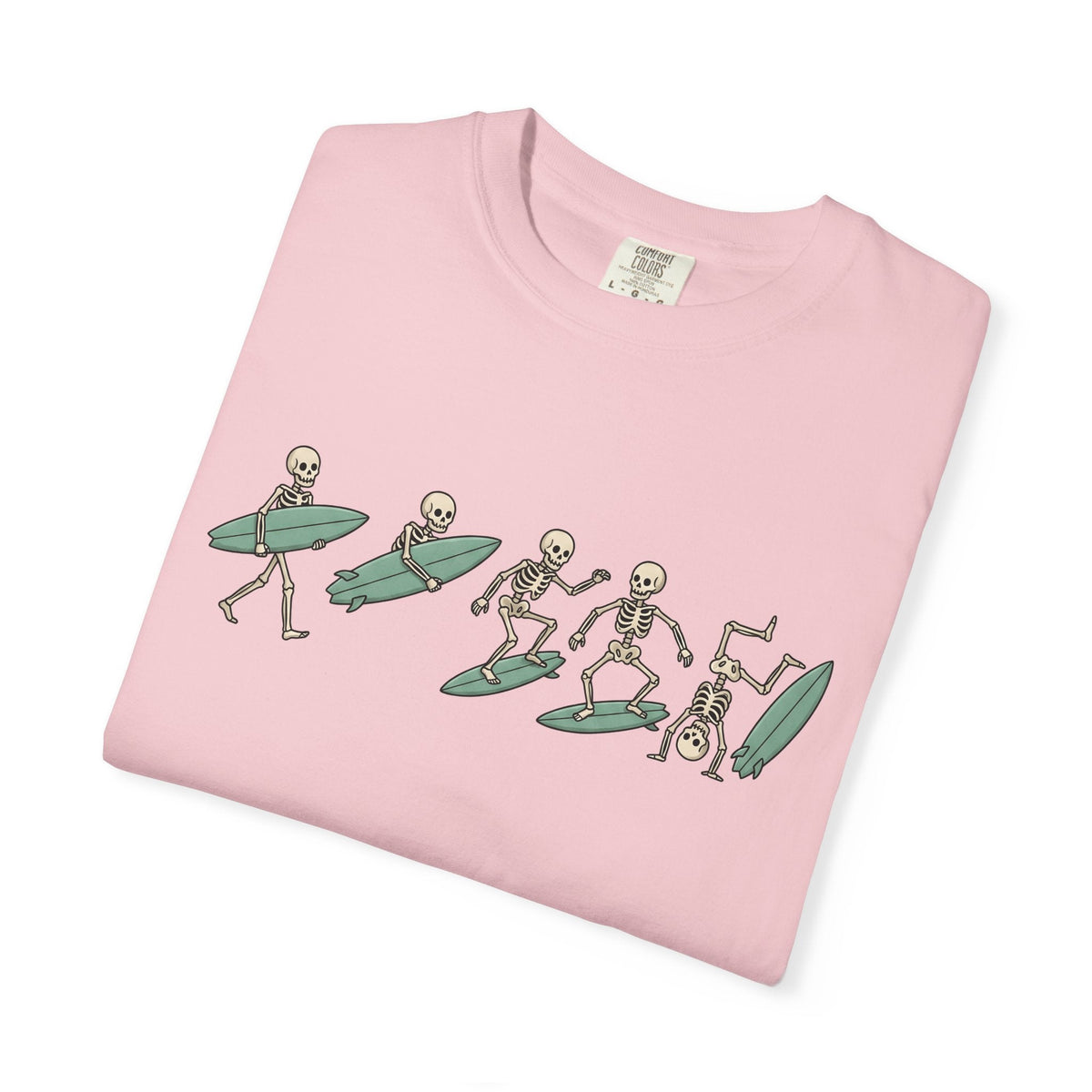 Skeleton Wave Riding Shirt Surfing Coast Unisex Gift product image 12