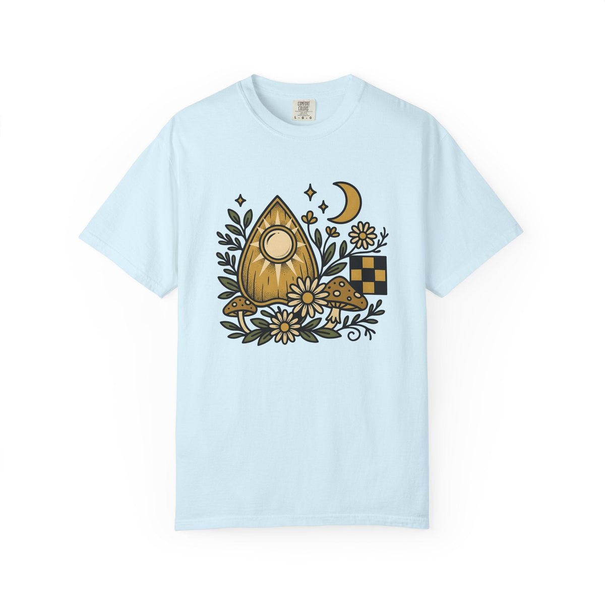Spirit Board Flowers Shirt Boho Chic Astrology Unisex Gift product image 2