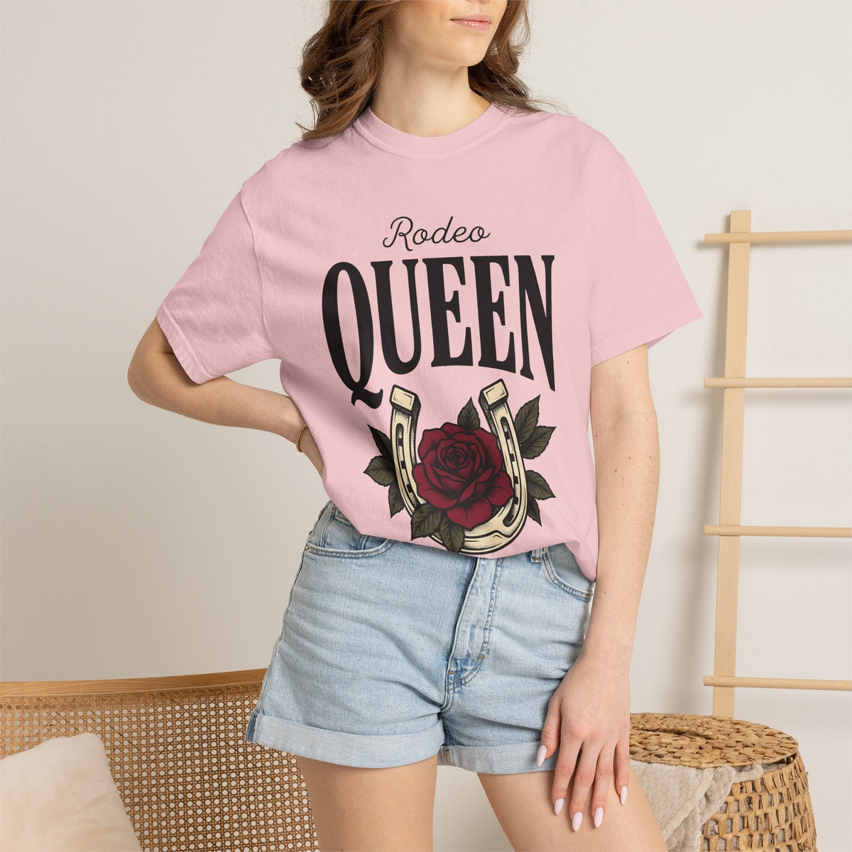 Horseshoe Rose Shirt Cowgirl Rodeo Gift Women Vintage Tee product image 12