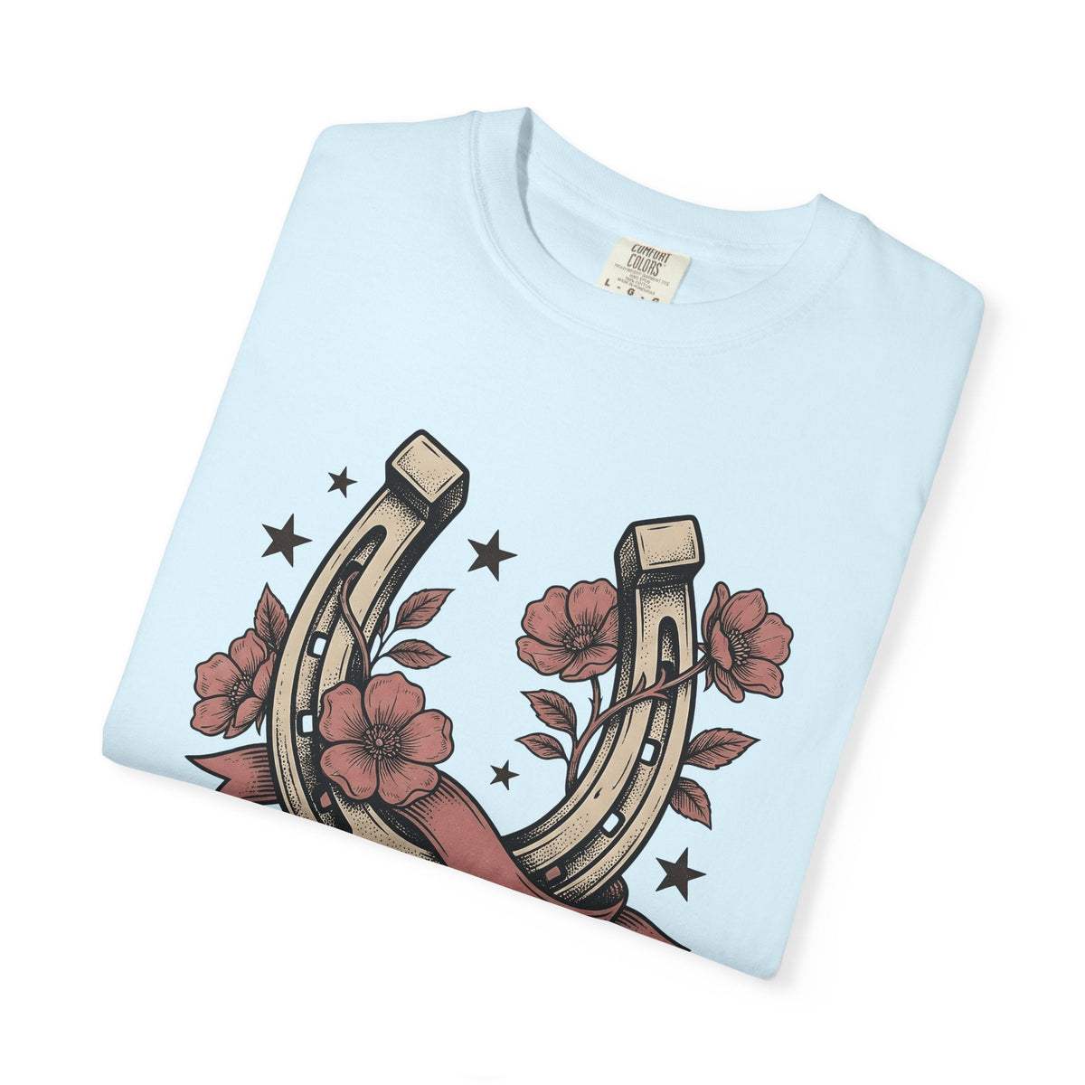 Horseshoe Floral Shirt Valentines Day Romance Unisex Gift product image 8