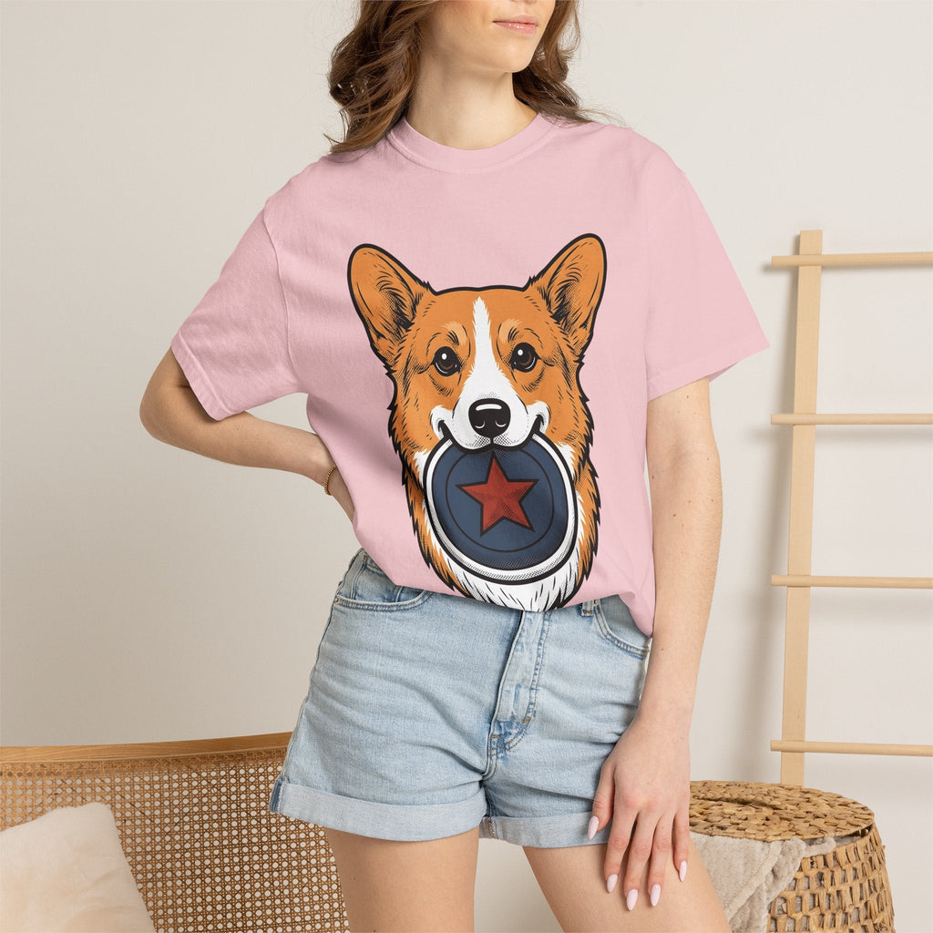 Corgi Puppy Star T-Shirt – Patriotic 4th of July Dog Lover product image 12