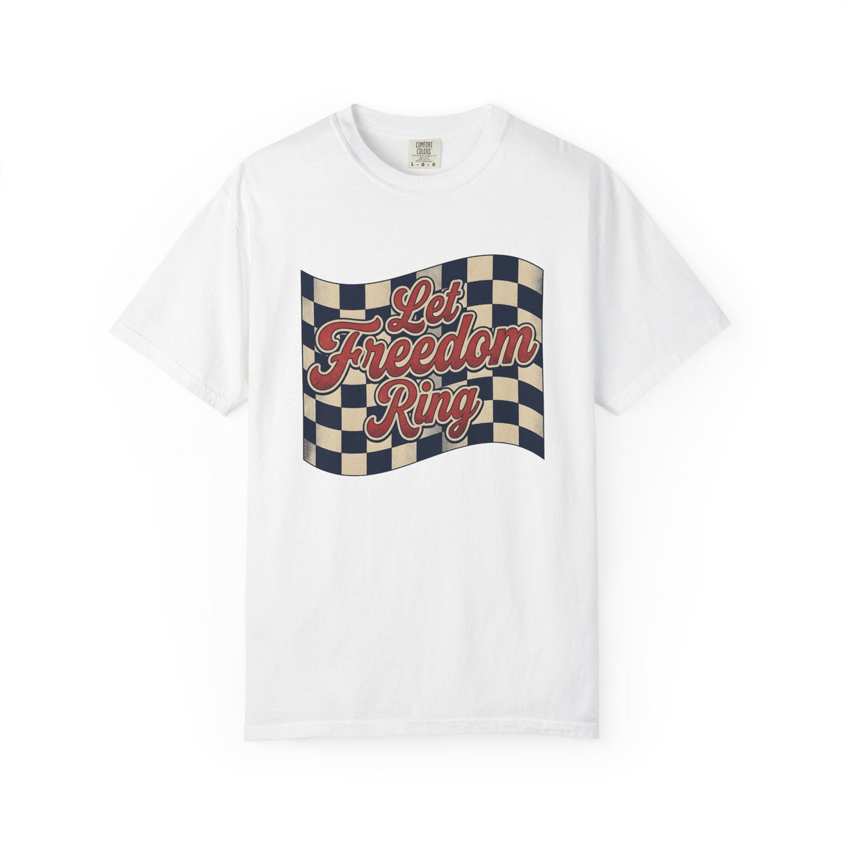 Flag Checkered Shirt America Independence Unisex Gift product image 1