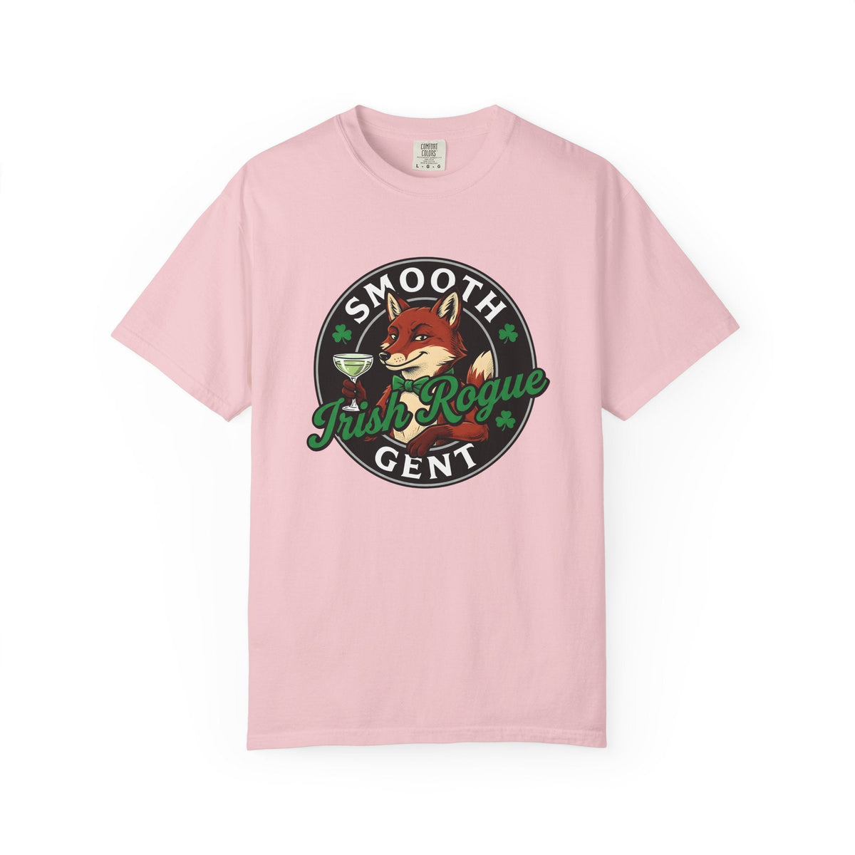 Fox Cocktail Shirt St Patrick's Day Animal Gift Women product image 3