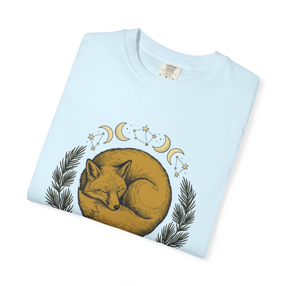 Curled Fox Shirt Boho Chic Outdoors Unisex Gift Tribal Tee product image 8