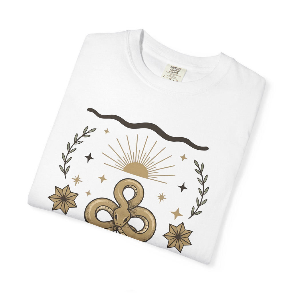 Serpent Moon Shirt Boho Chic Star Signs Unisex Gift product image 5