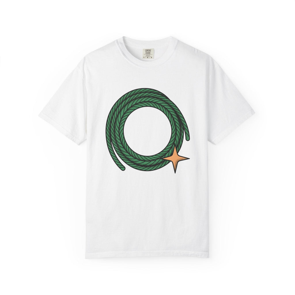 Green Rope Wreath Shirt St Patrick's Day Western Unisex product image 1
