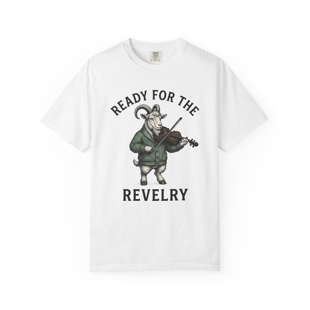 Goat Shirt St Patrick's Day Wildlife Unisex Gift Retro Tee product image 1