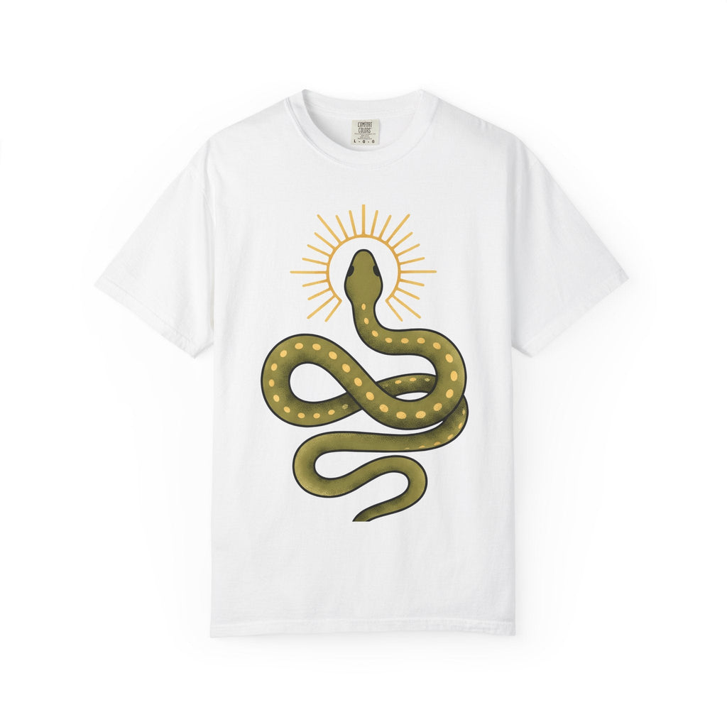 Snake Design Shirt Animal Magical Unisex Gift Hippie Tee product image 1