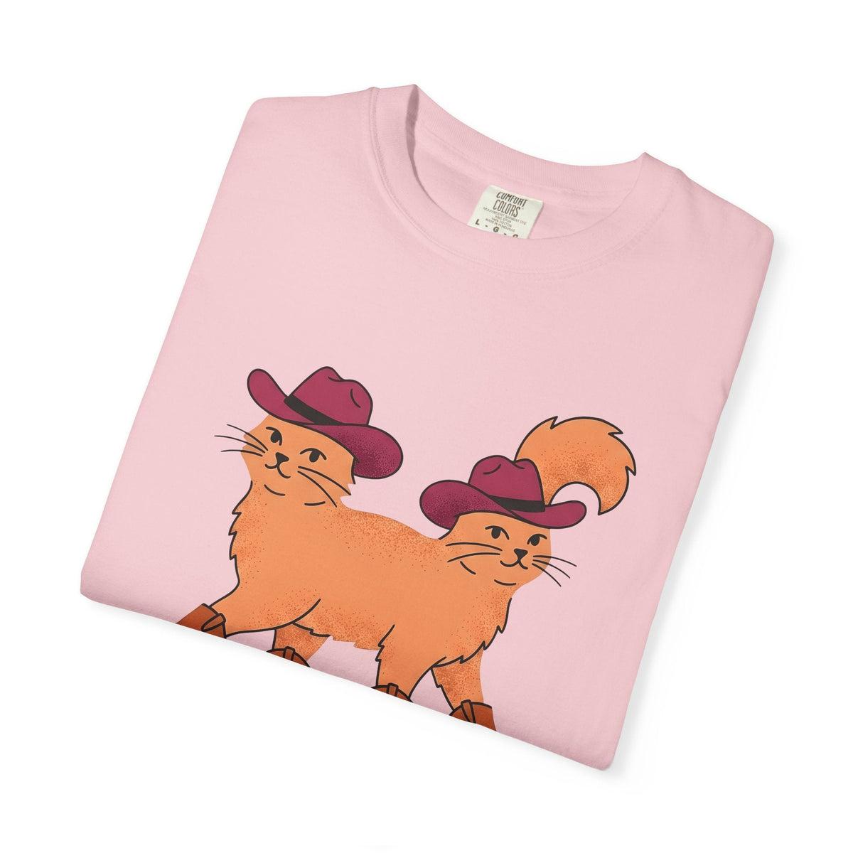 Cowboy Kitten Shirt Cowgirl Farm Gift for Women Comic Strip product image 11