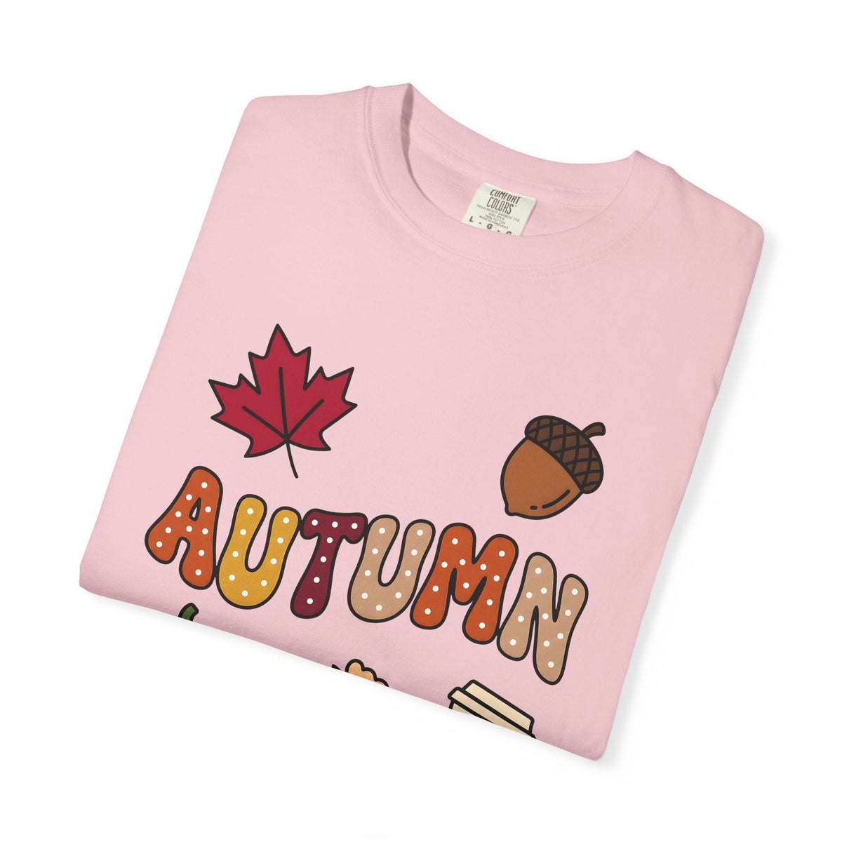 Fall Icons Line Art T-Shirt – Autumn Harvest Symbols product image 11