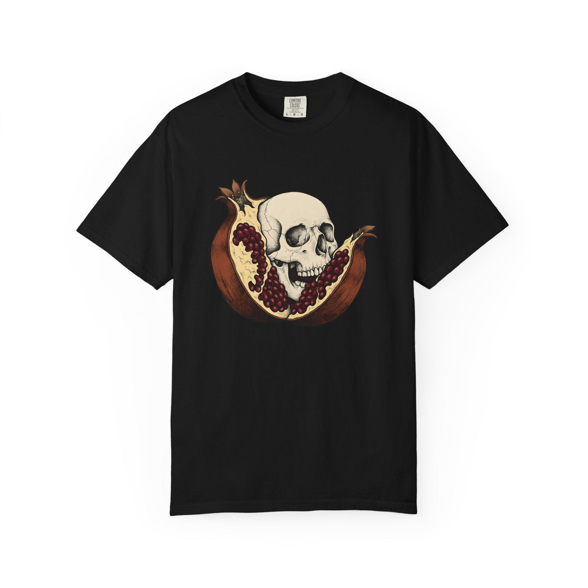 Skull Pomegranate Shirt Funny Paranormal Unisex Gift product image 4