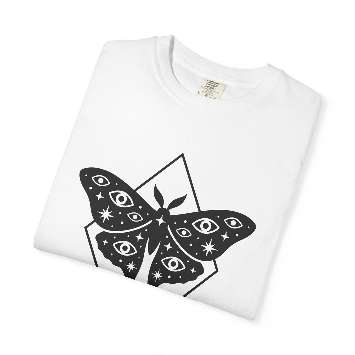 Moth Illustration Shirt Boho Chic Astrology Unisex Gift product image 5
