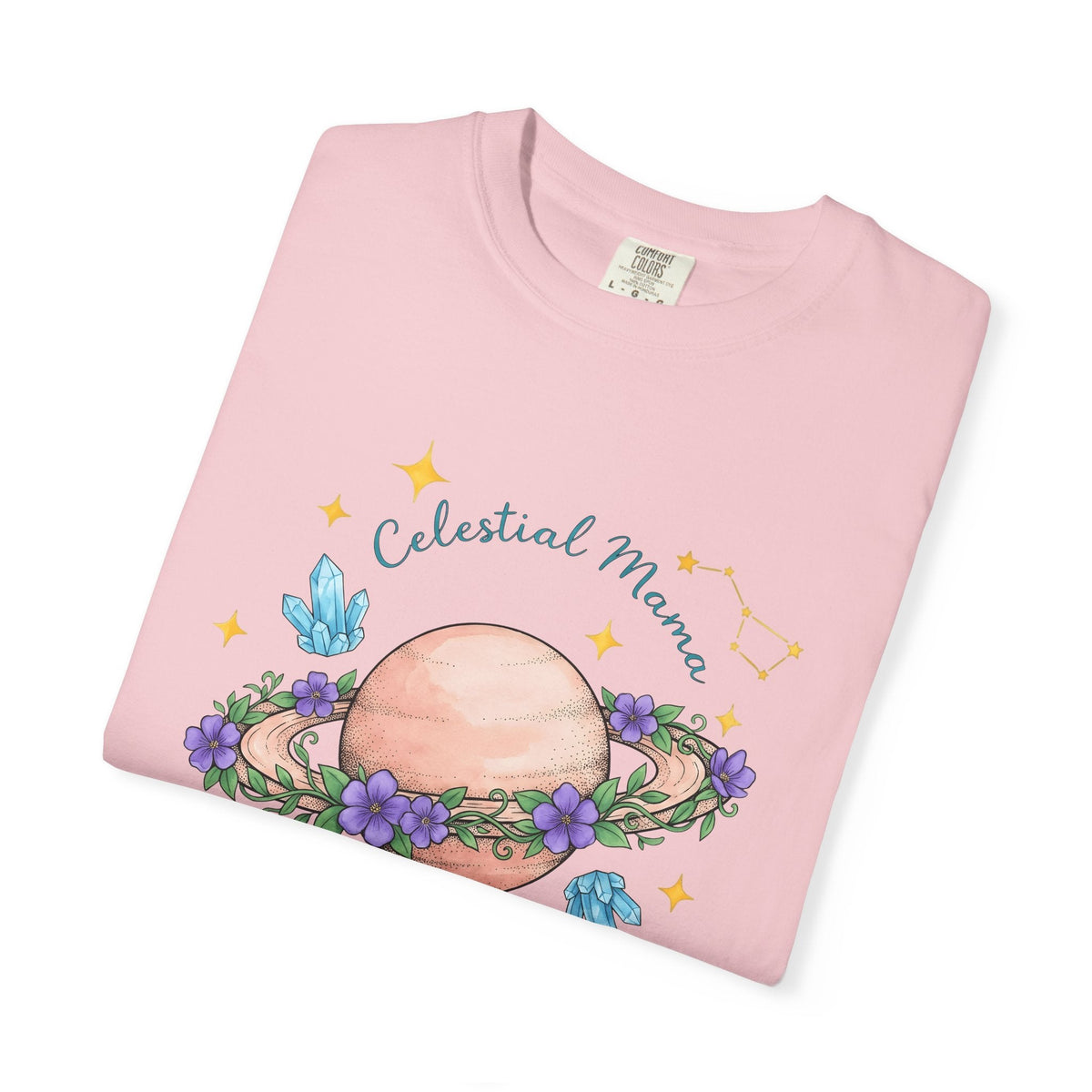 Flower Planet Shirt Boho Chic Astrology Unisex Gift Fantasy product image 11