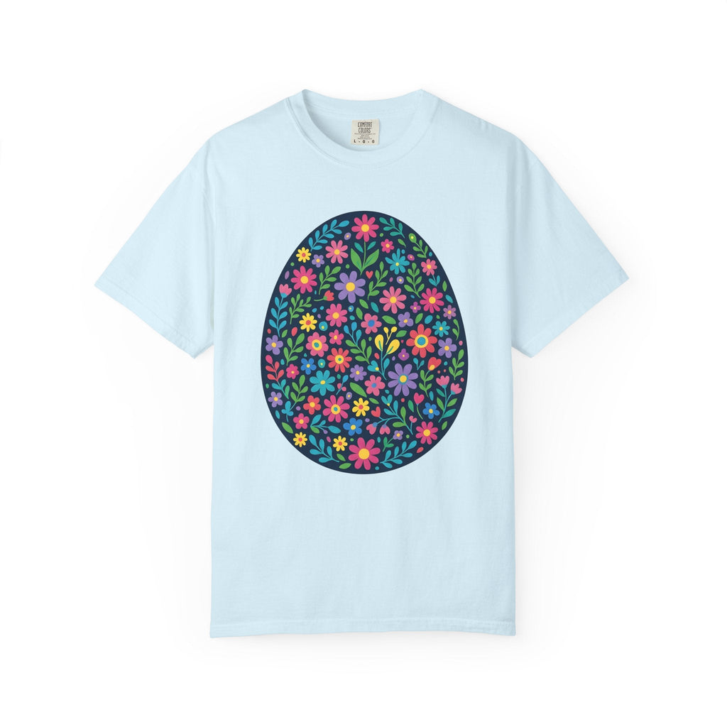 Floral Egg Shirt Easter Spring Unisex Gift Folk Art Tee product image 2