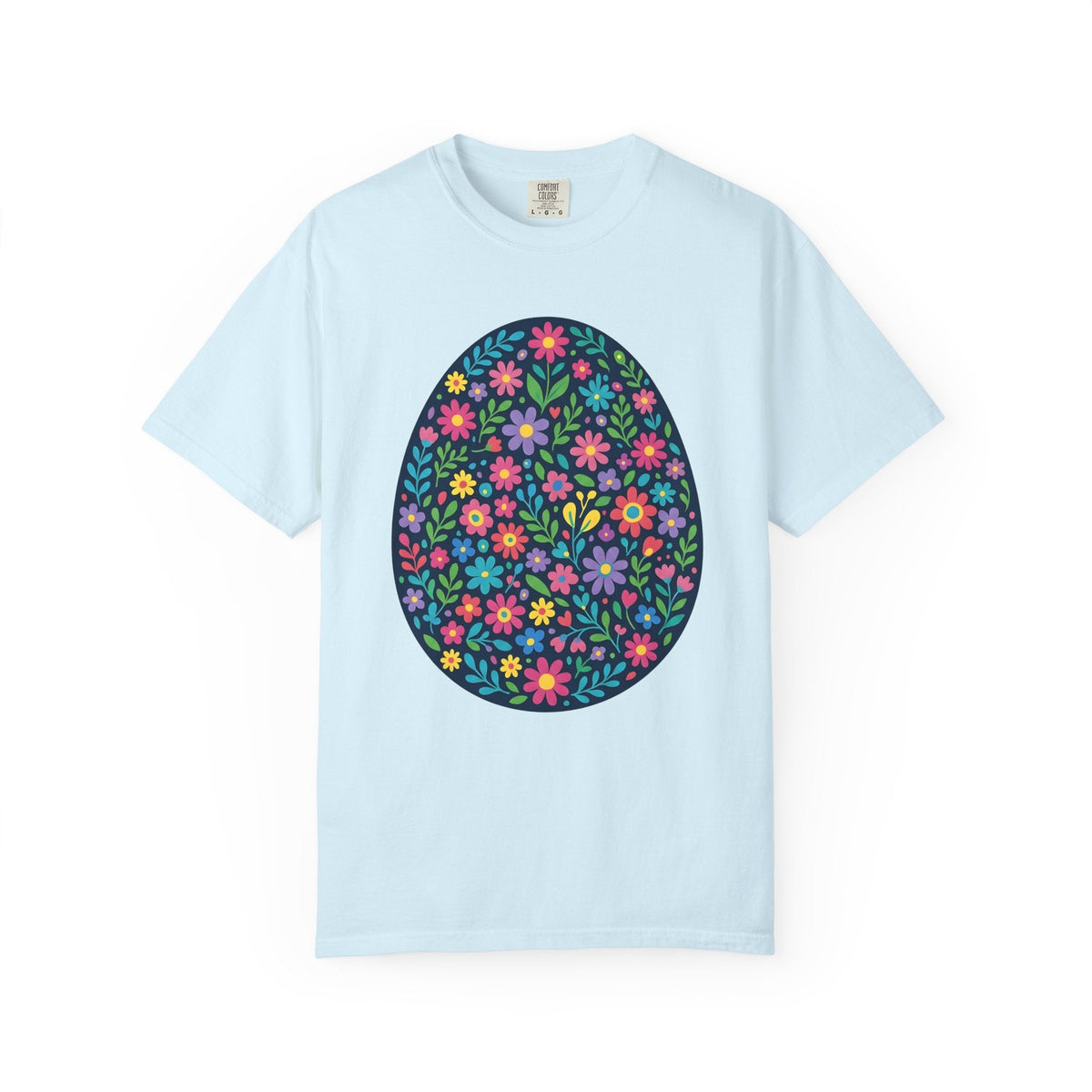 Floral Egg Shirt Easter Spring Unisex Gift Folk Art Tee product image 2