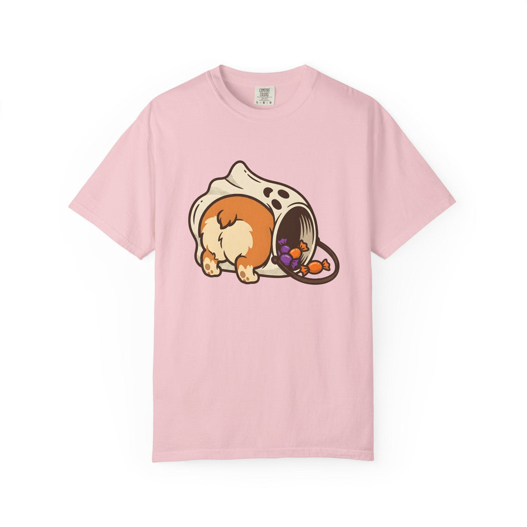 Corgi Dog Shirt Halloween Gift Women Cartoon Tee Puppy product image 3