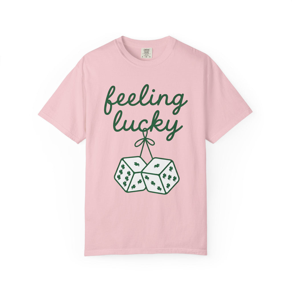 Clover Dice Shirt St Patrick's Day Cards Unisex Gift Line product image 3