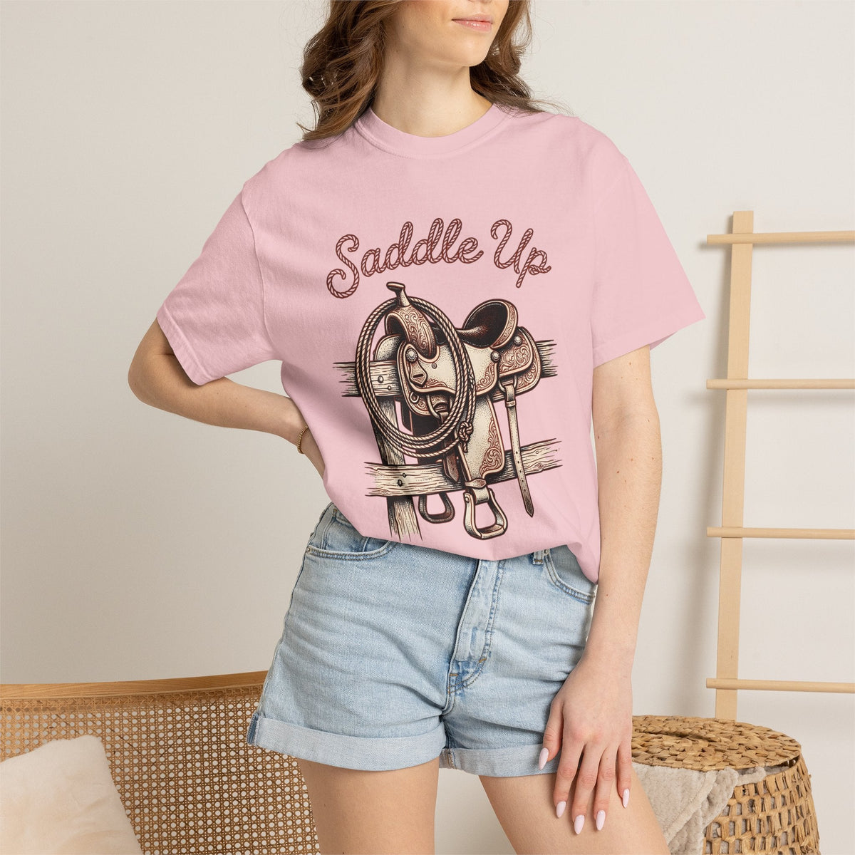 Cowboy Saddle Shirt Cowgirl Country Gift for Women Rustic product image 12