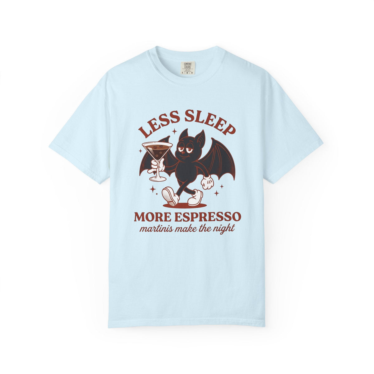 Bat Drink Shirt Coffee Joke Unisex Gift Vintage Tee product image 2