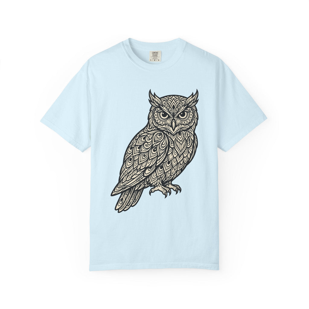 Owl Design Shirt Animals Wildlife Unisex Gift Bohemian Tee product image 2