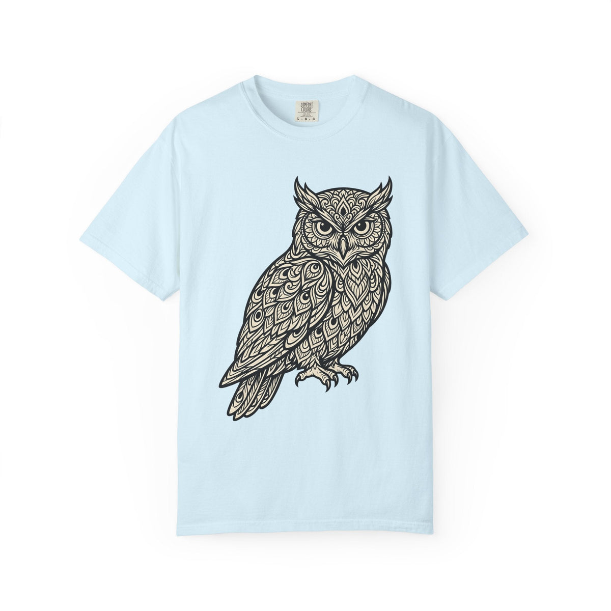 Owl Design Shirt Animals Wildlife Unisex Gift Bohemian Tee product image 2