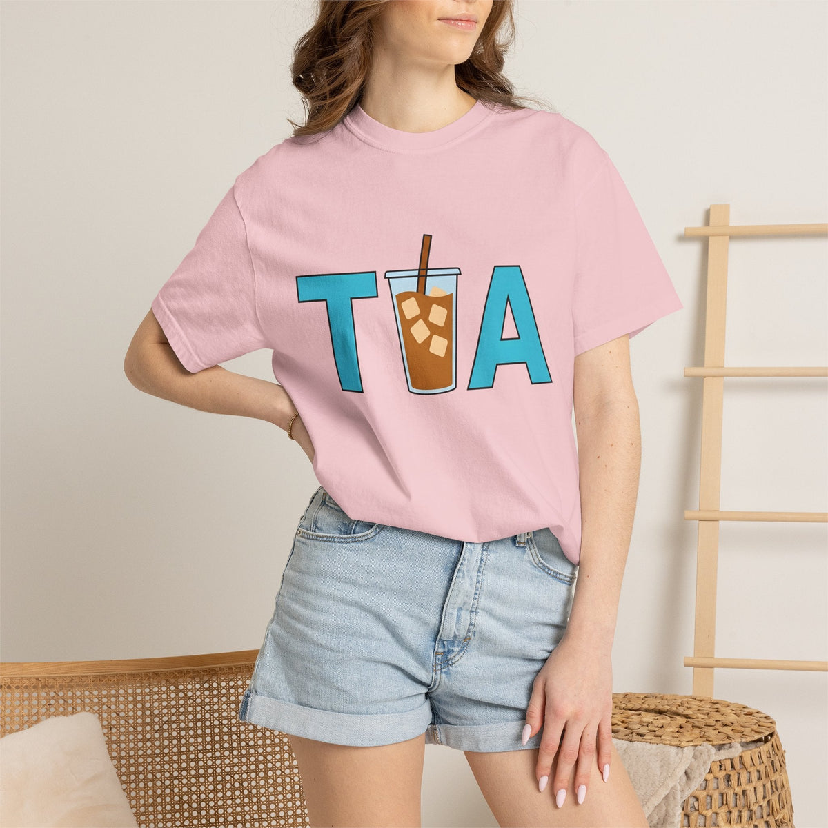 Cold Coffee Cup Shirt Drinks Cuisine Unisex Gift Simple Tee Coffee Mug T-Shirt
