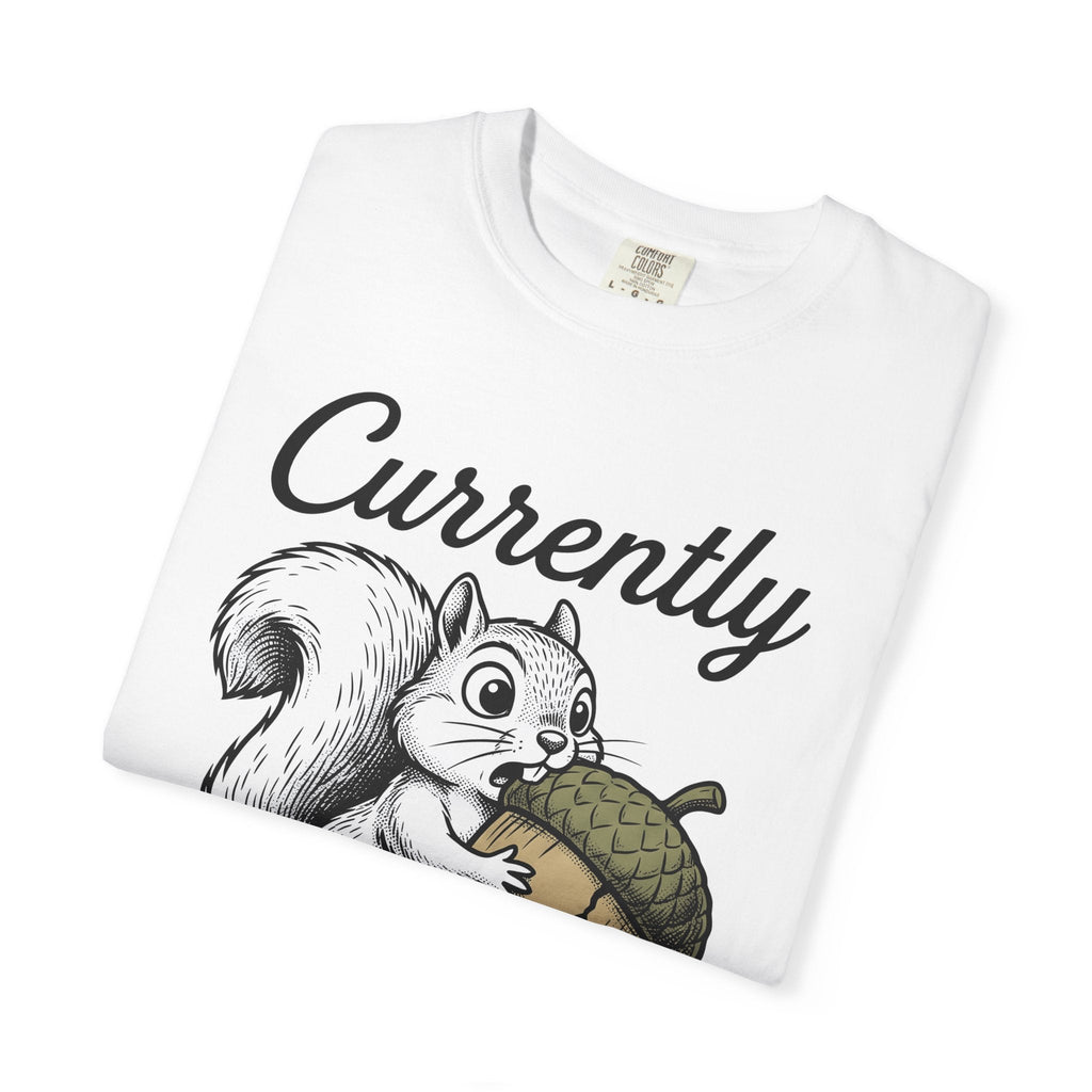 Chipmunk Acorn Doodle T-Shirt – Funny Woodland Critter product image 5