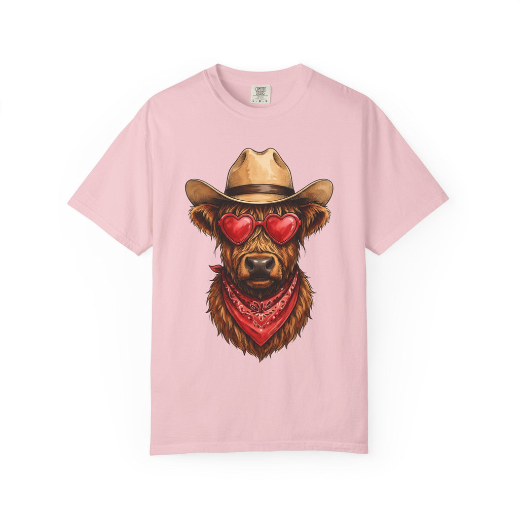 Scottish Cow Shirt Cowgirl Cowboy Gift for Women Bohemian product image 3