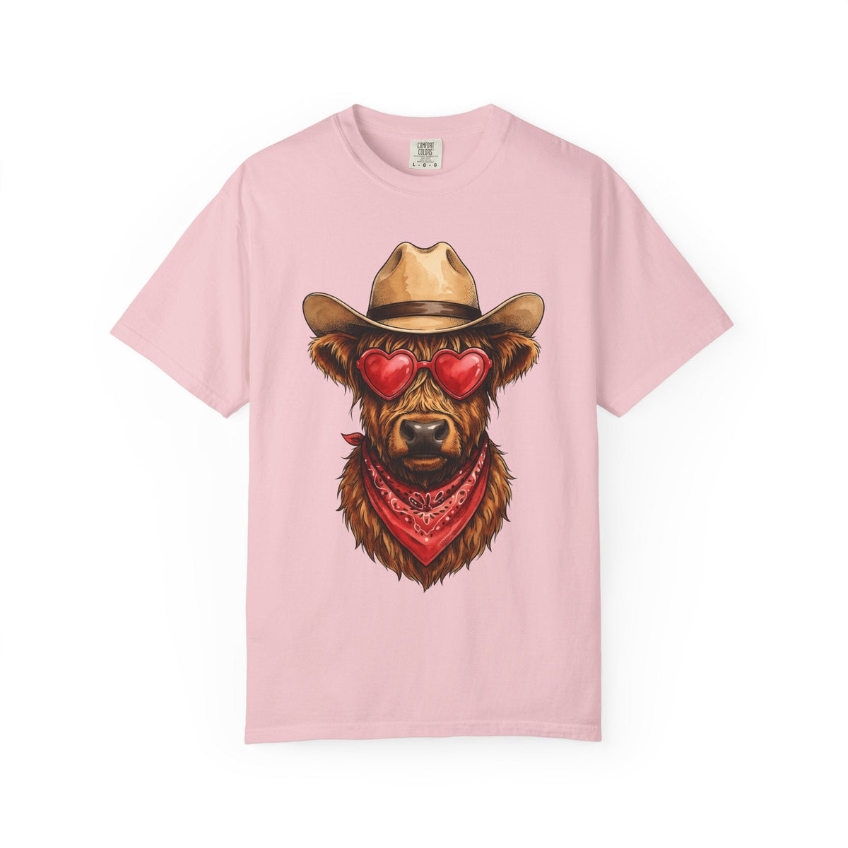 Scottish Cow Shirt Cowgirl Cowboy Gift for Women Bohemian product image 3