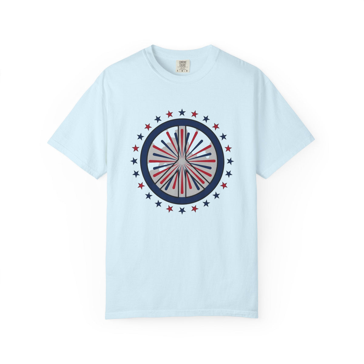 Peace Symbol Shirt 4th Of July Celebration Unisex Gift product image 2