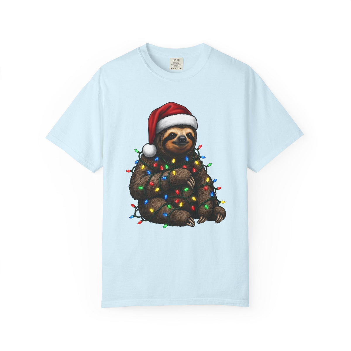Sloth Holiday Hat Shirt Christmas Creatures Unisex Gift Animation Tee Sloth Hat