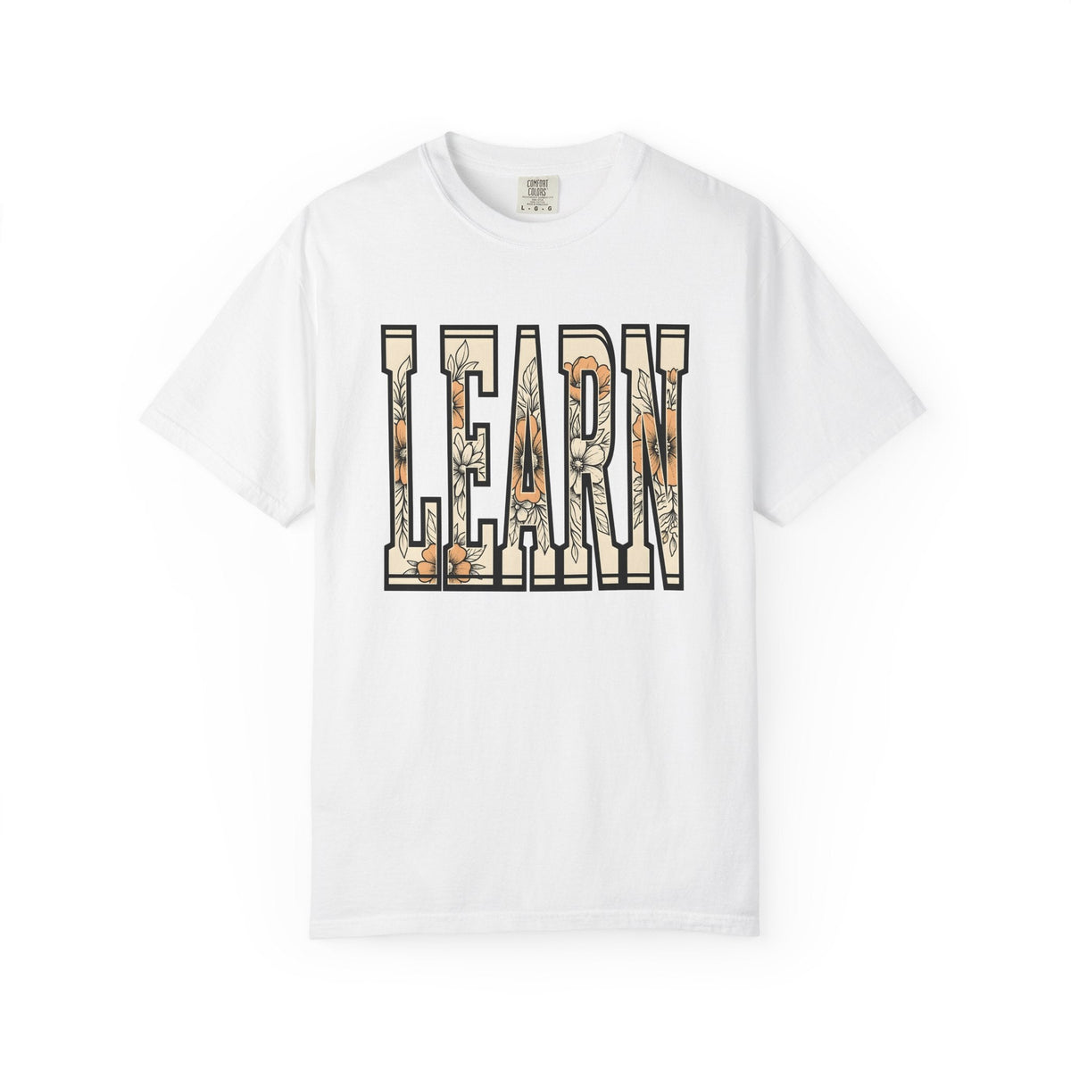 Flower Lettering Shirt Teacher School Unisex Gift Hippie product image 1