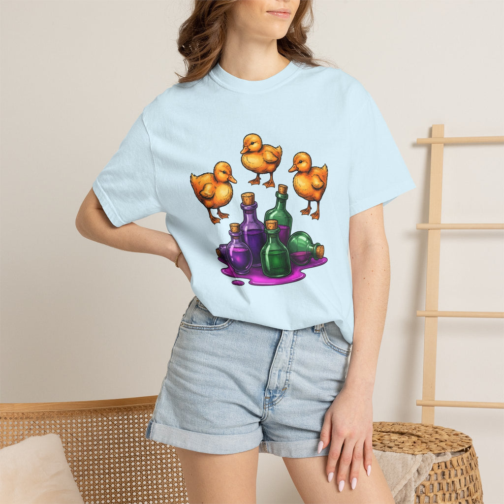 Ducklings Potion Bottles Shirt Halloween Animal Unisex Gift product image 10