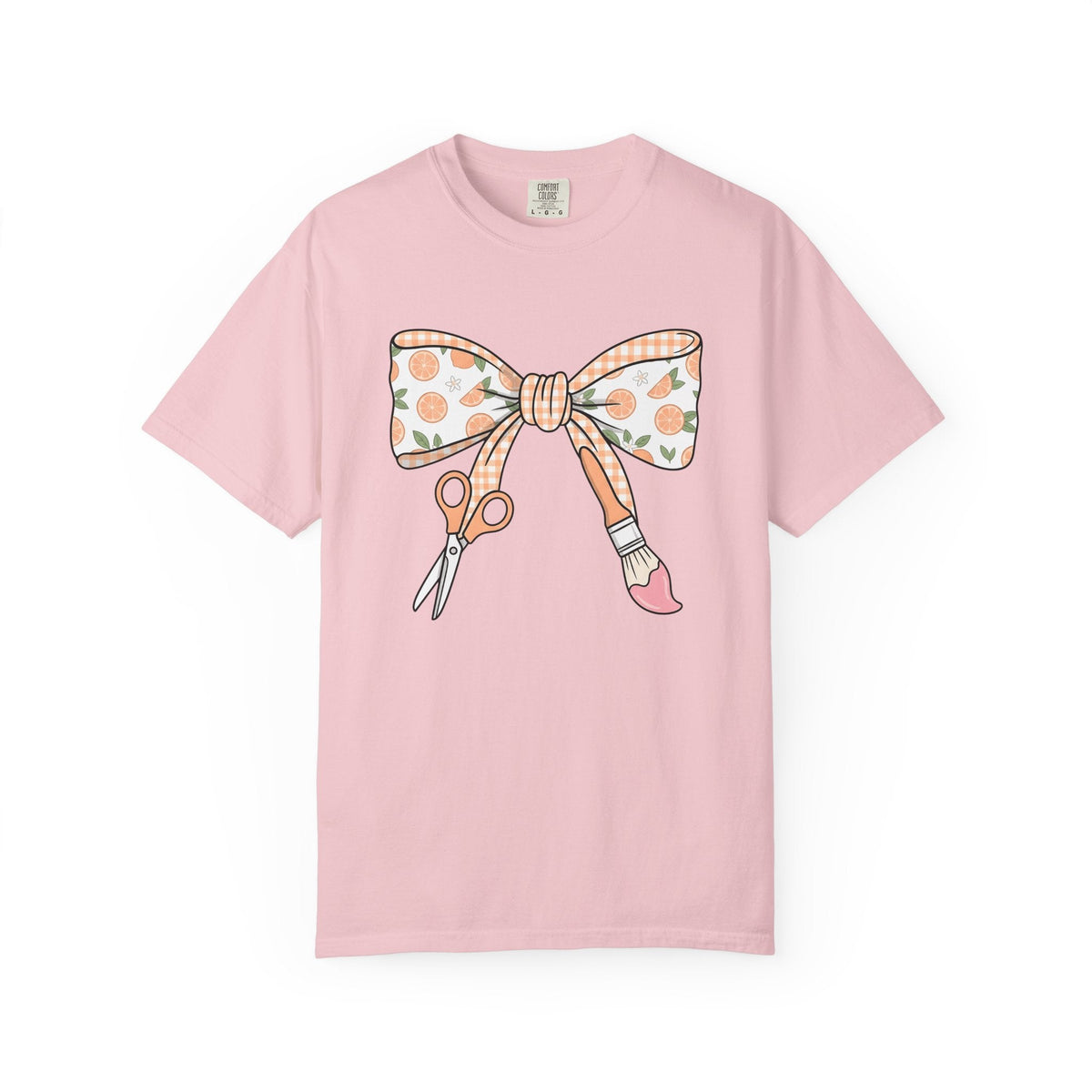 Bow Shears Paint Brush Shirt Teachers Crafting Unisex Gift product image 3