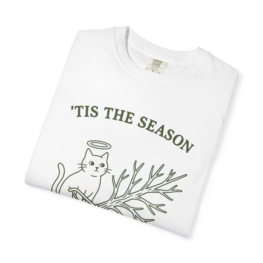 Kitty Tree Shirt Christmas Pet Shop Unisex Gift Cartoon Tee product image 5