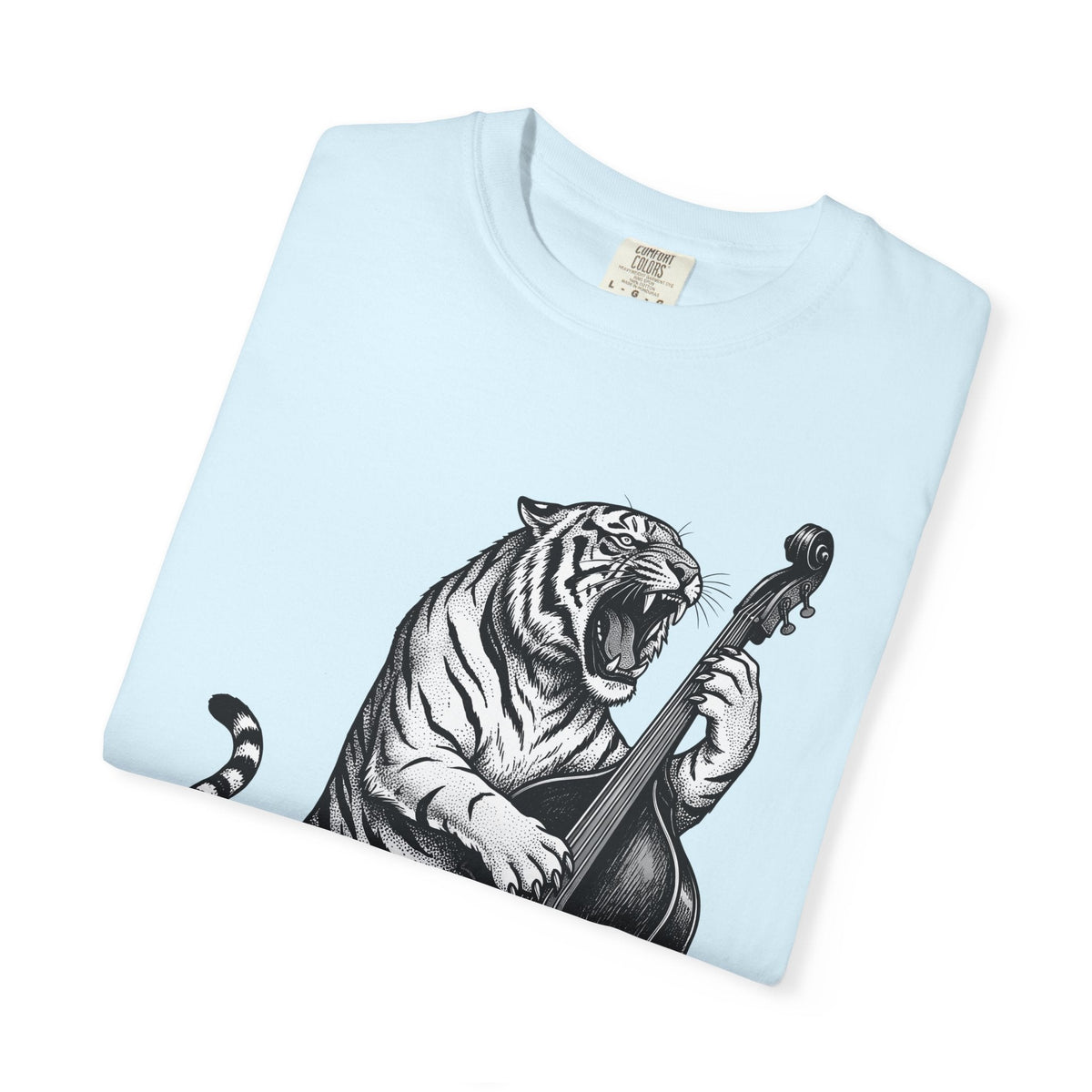 Tiger Double Bass Shirt Funny Sound Unisex Gift product image 8