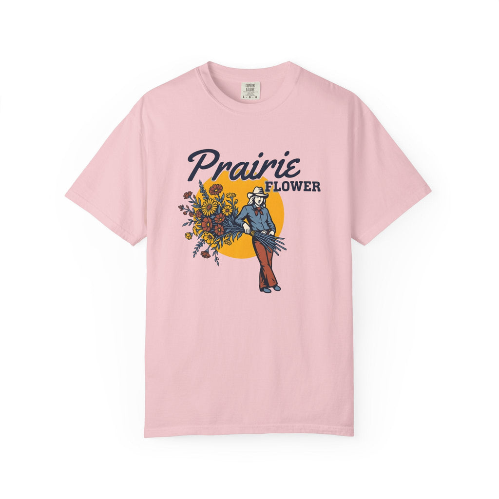 Cowgirl Flowers Shirt Ranch Gift Women Vintage Tee product image 3