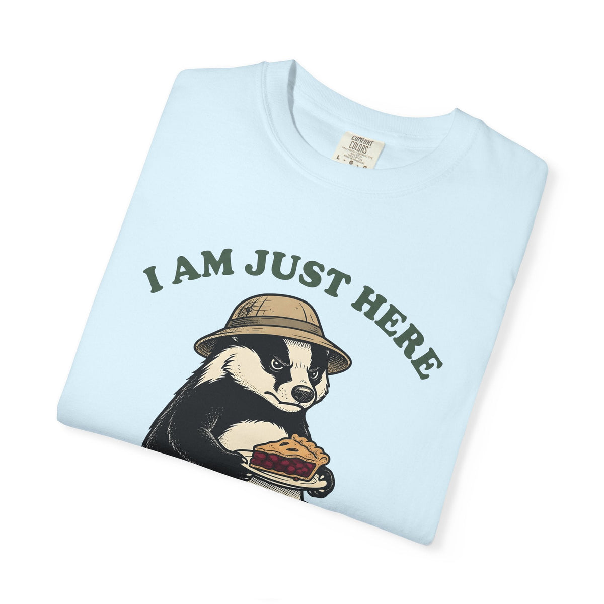 Badger Cake Shirt Desserts Critters Unisex Gift Heritage product image 8
