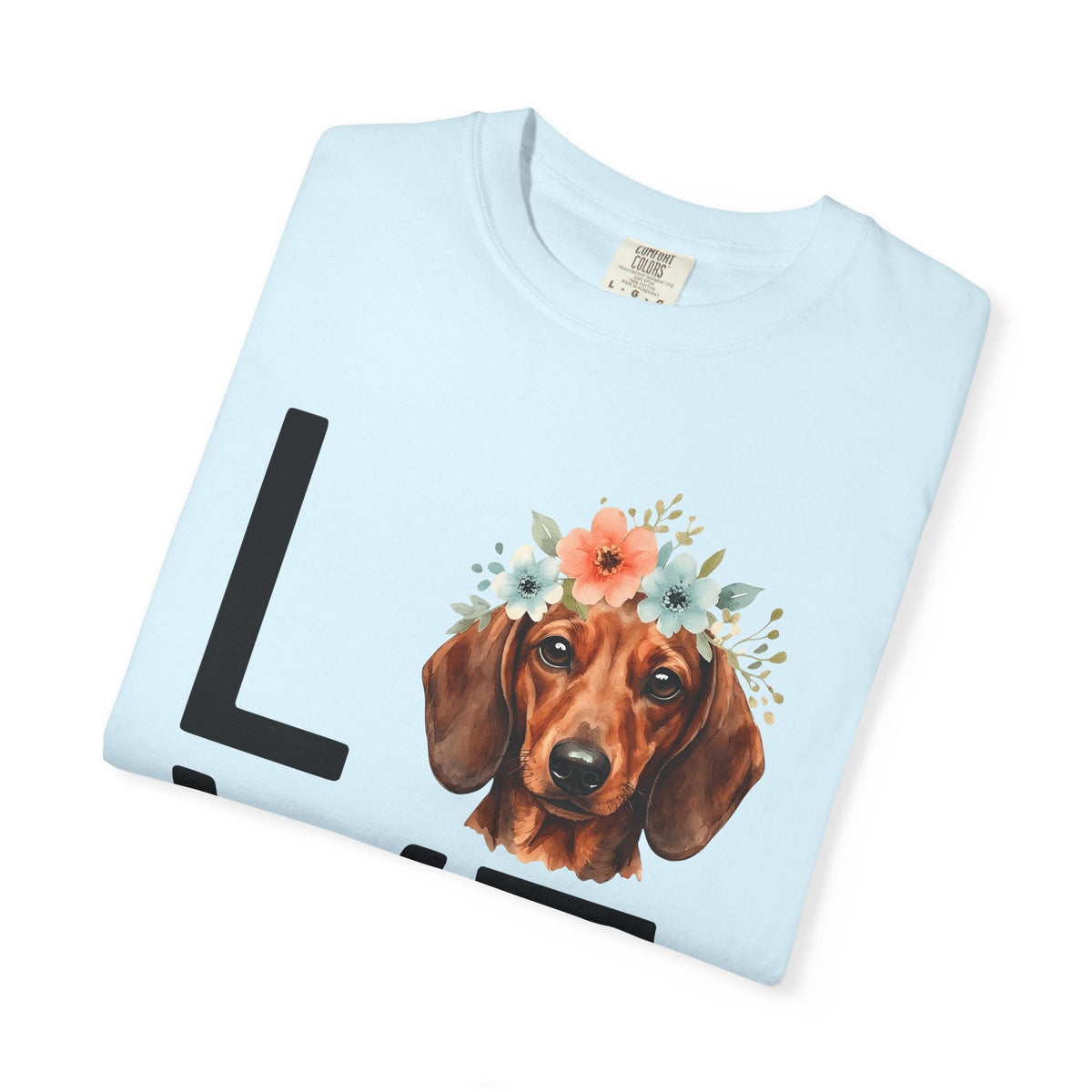 Dachshund Hound Shirt Dog Garden Unisex Gift Painted Tee product image 8