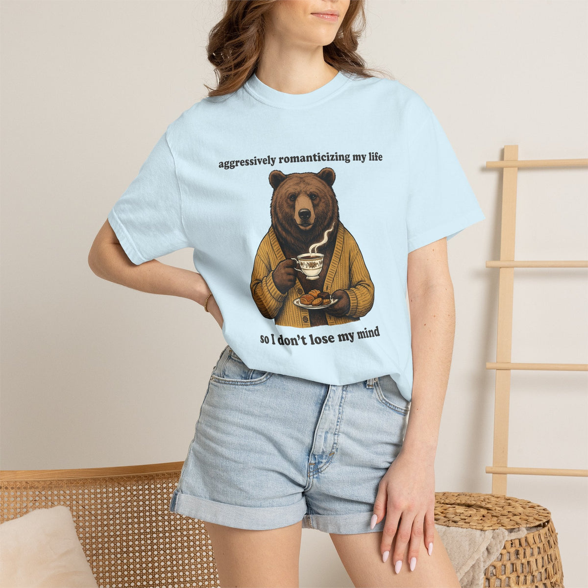 Bear Drink Shirt Funny Creatures Unisex Gift Classic Tee product image 9