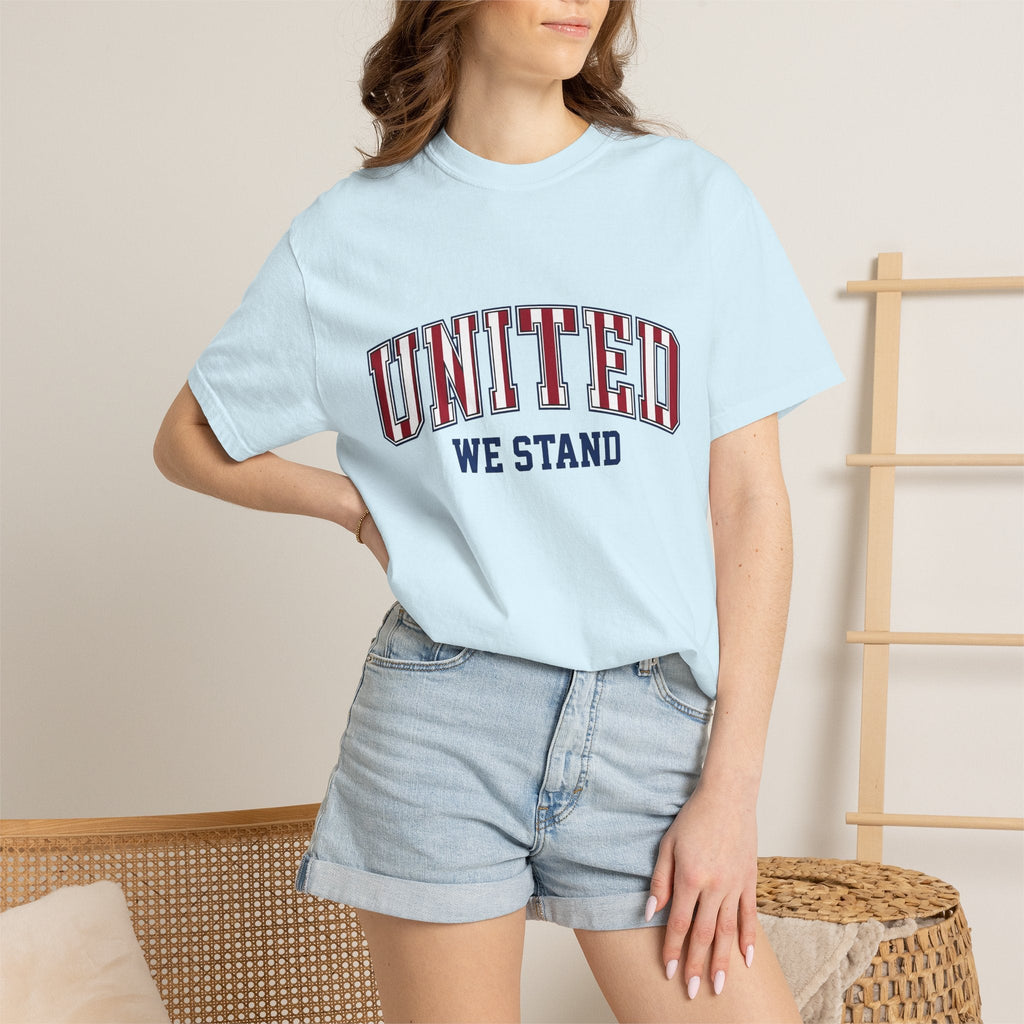 Patriotic Varsity Text Shirt America Holiday Gift Women product image 9