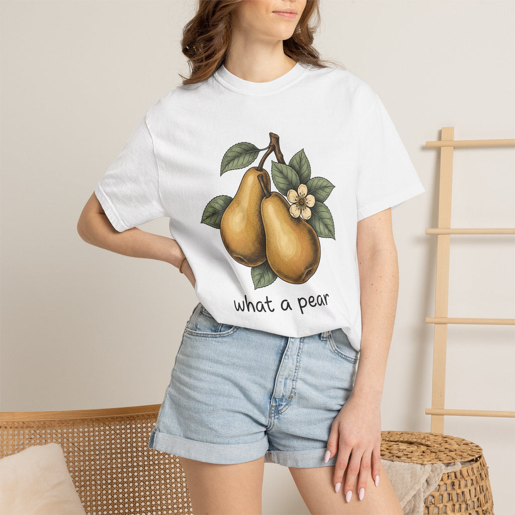 Pear Shirt Fruit Pun Unisex Gift Botanical Tee Pears product image 6