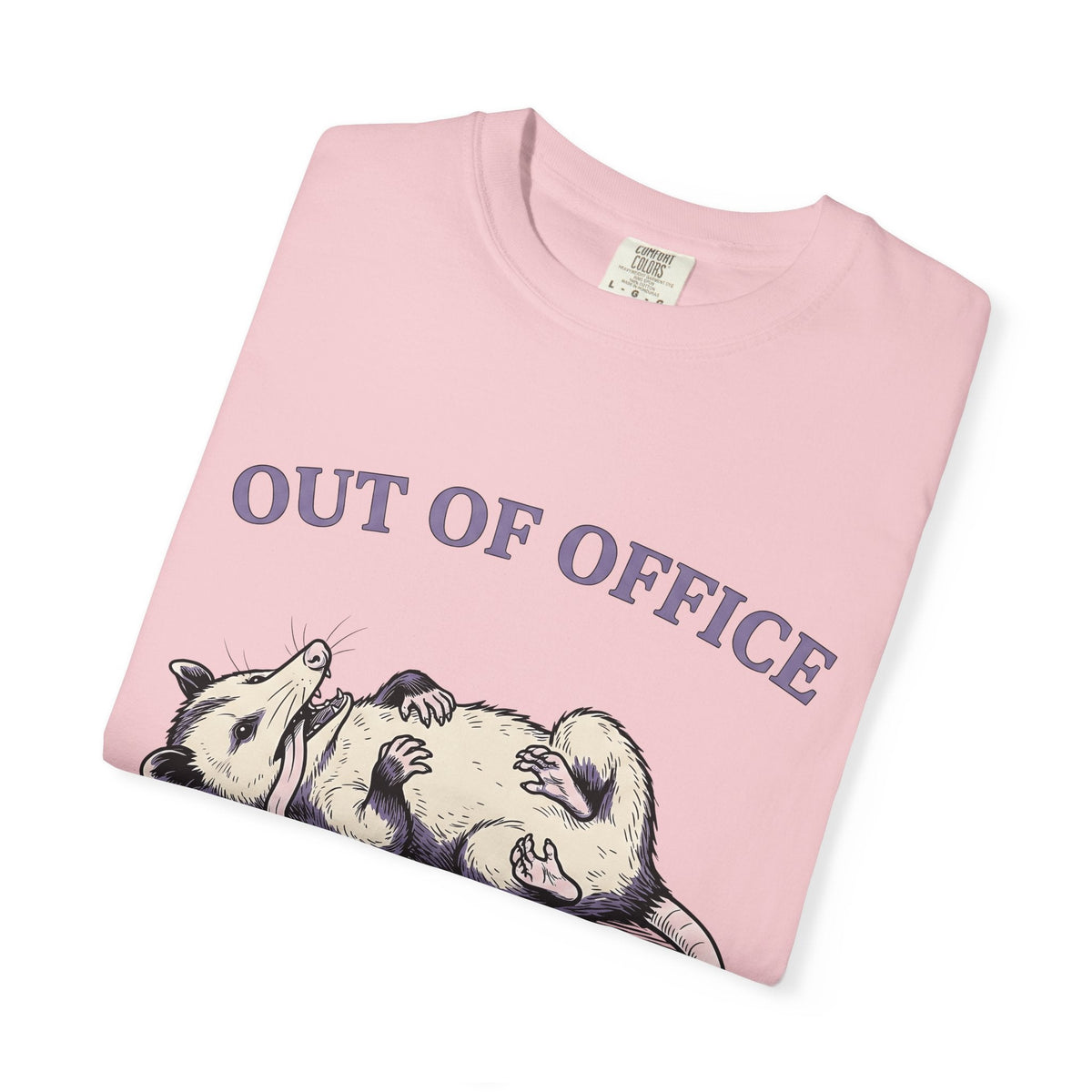 Opossum Hand-Drawn Cartoon T-Shirt – Funny Possum Animal product image 11