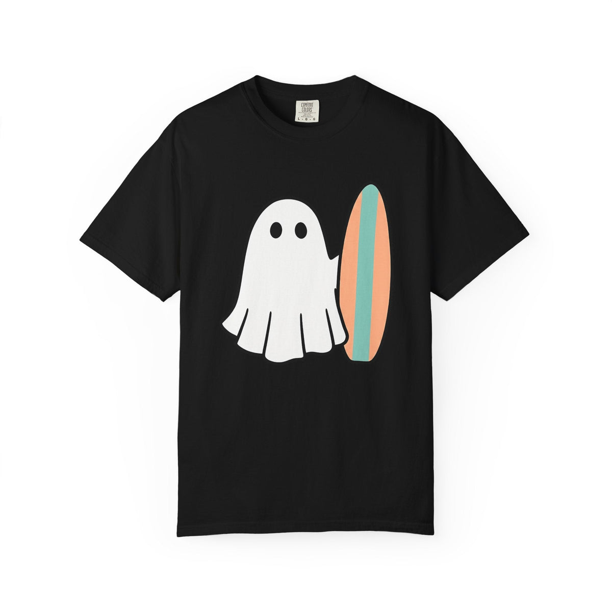 Ghost Wave Shirt Surfing Shore Unisex Gift Simple Tee product image 4