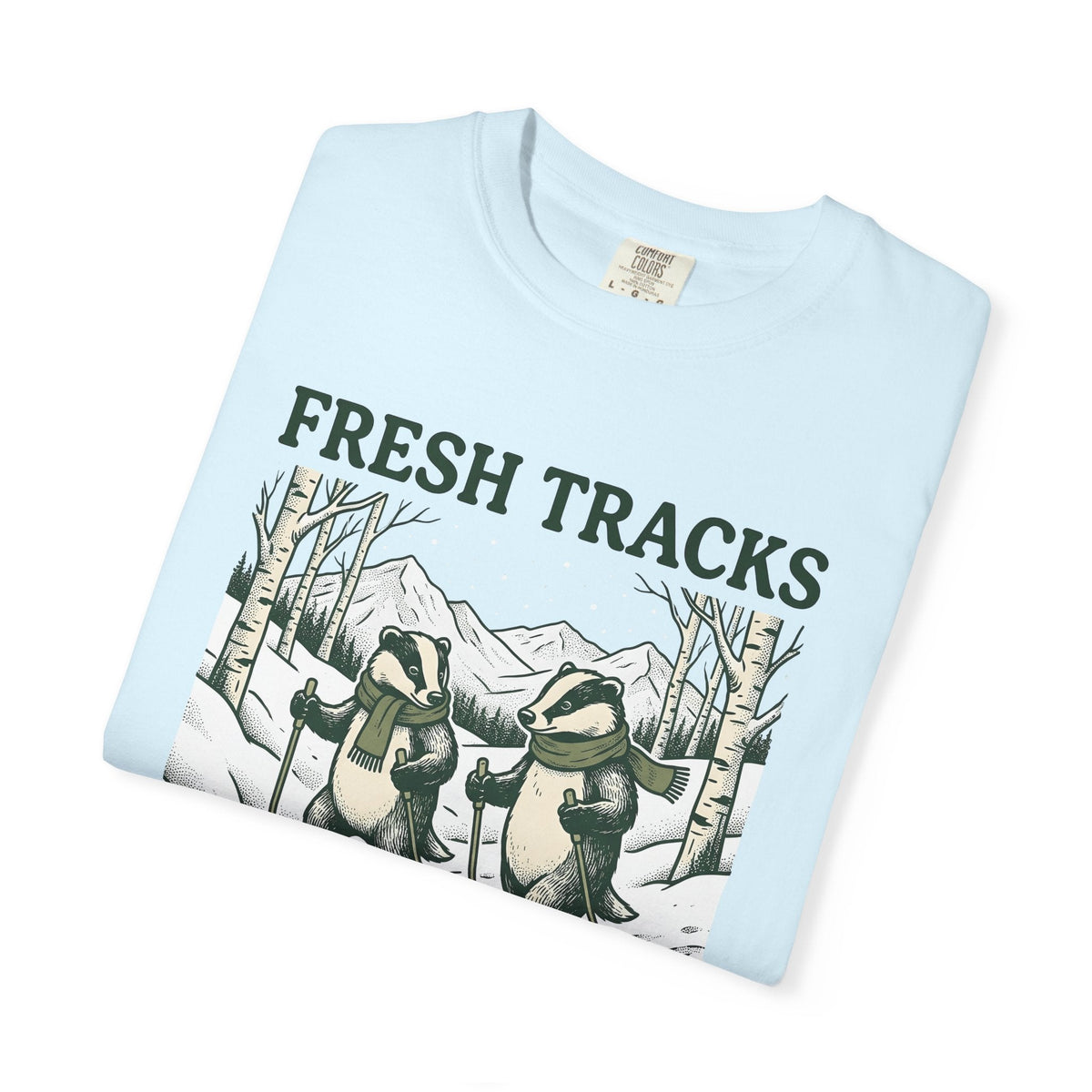 Badger Snowshoe Shirt Sports Camping Unisex Gift Classic product image 8